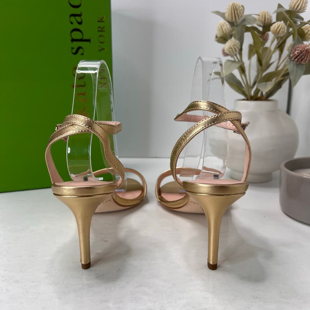 Kate Spade Jasmyne Multi Metallic Heel Silver/Gold S71900003 Women's 9.5B NWB - Picture 4 of 11
